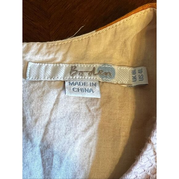 Boden 4L bloom through gloom retro 70’s shift dress Floral Spring Feminine - Picture 12 of 12